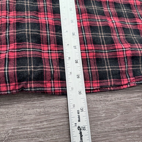 Carbon 2 Cobalt Shirt‎ Mens Extra Large Red Black Flannel Lined Heavy Western - Picture 10 of 12